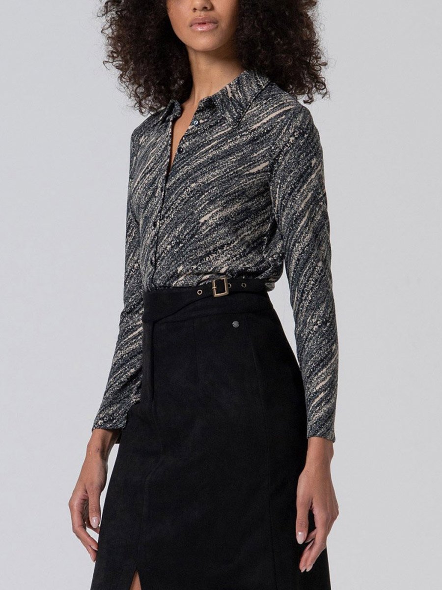 Fekete elegáns szoknya - Image 3