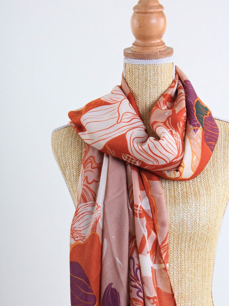 Virágmintás sál - Image 2