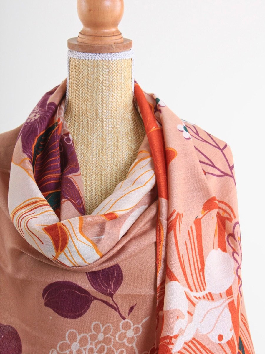 Virágmintás sál - Image 3