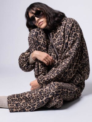 Ocelot mintás bomber dzseki