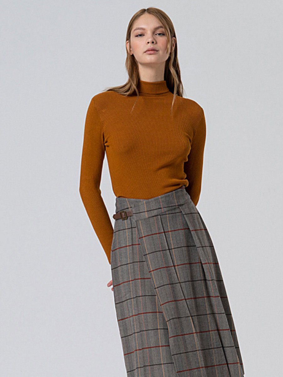 Bordázott camel garbó - Image 5