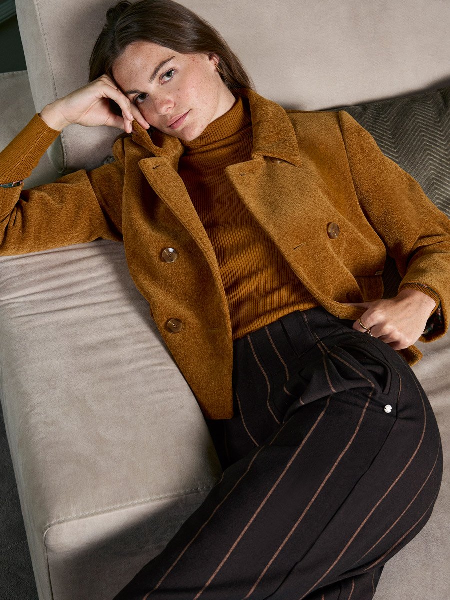 Bordázott camel garbó - Image 2