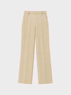 Bézs színű egyenes szárú nadrág