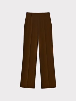 Csoki színű egyenes szárú nadrág