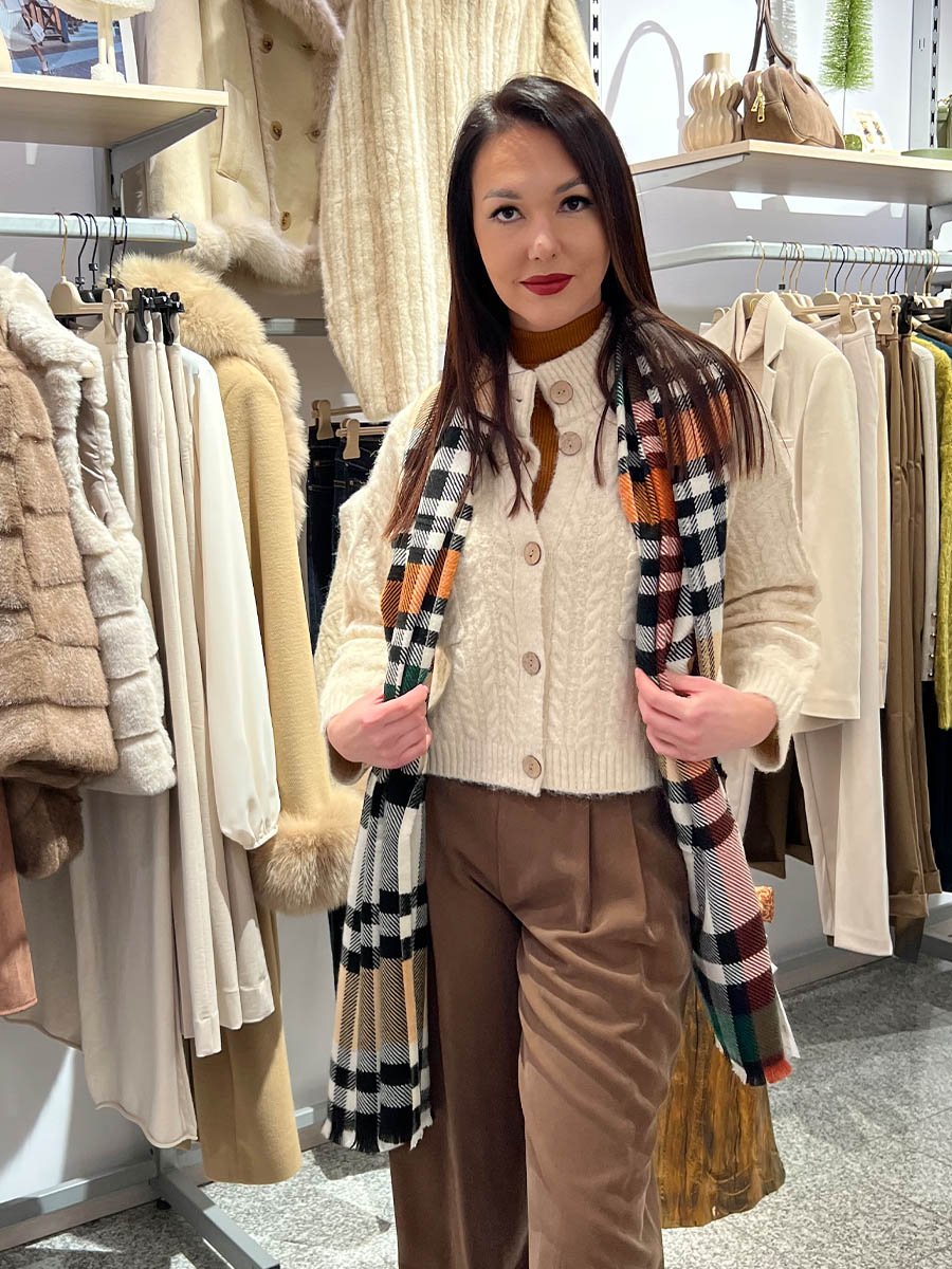 Bézs színű gyapjú kardigán - Image 3