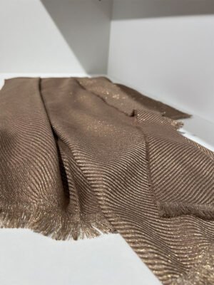 Arany színű csillámos sál